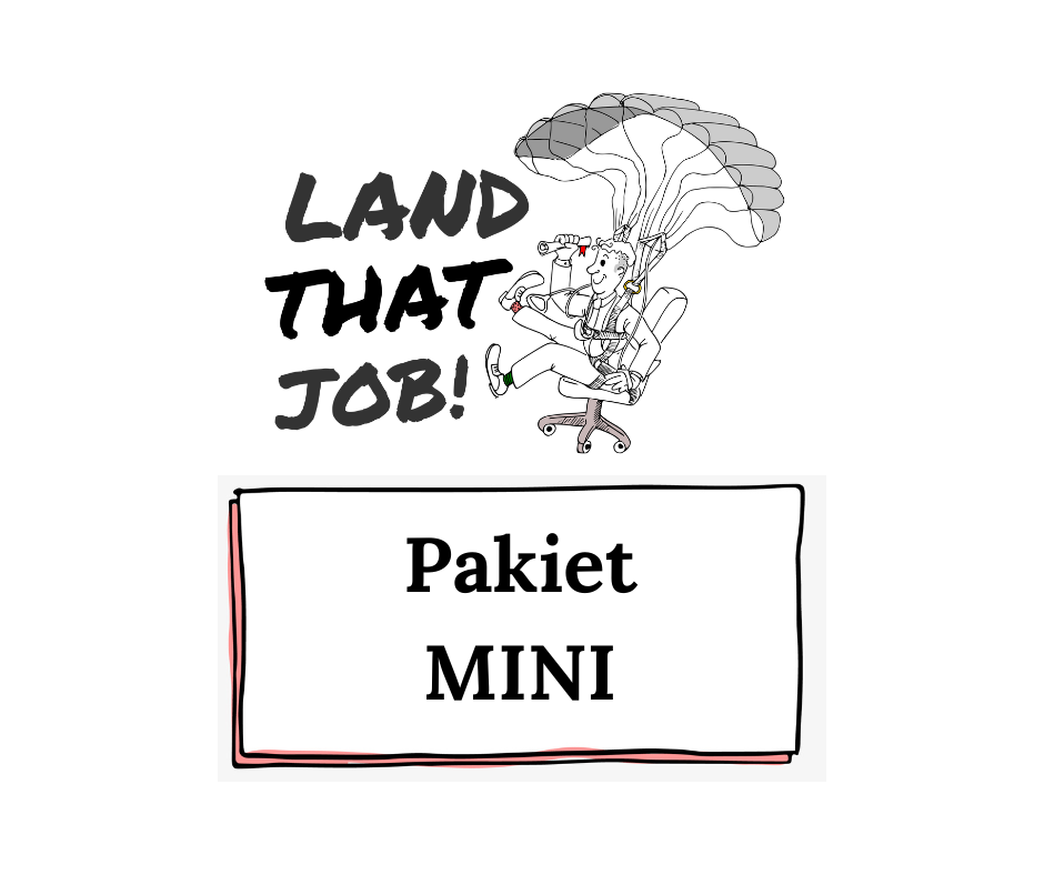 Reklama Land that job - mini