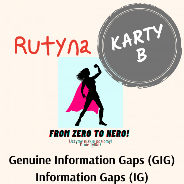 From Zero to Hero - Karty B - RUTYNA