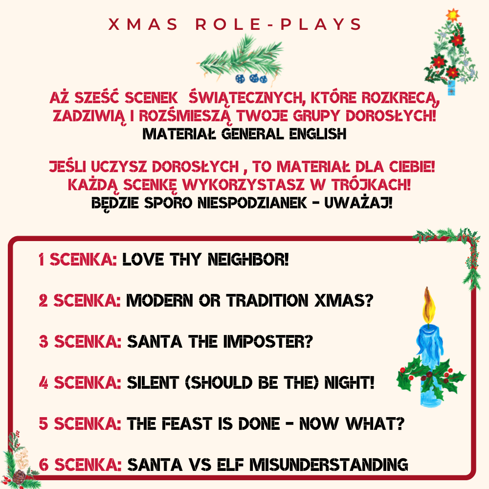 Christmas Role-Plays General English