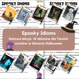 Spooky Idioms - Gotowa lekcja idiomowa (Halloween)